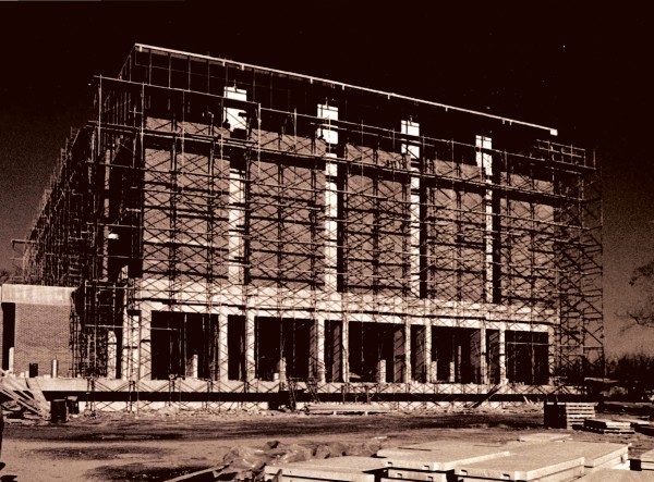 Buley Library Construction