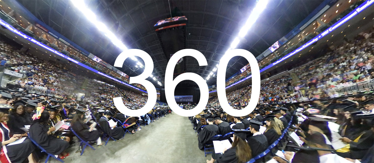 Undergraduate Commencement in 360