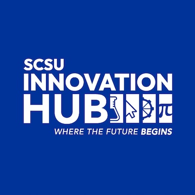 SCSU Innovation Hub, Where the Future Begins logo